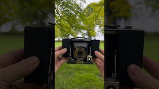 Taking Photos With A 1908 Film Camera 📸 #expiredfilmclub #filmcamera #filmphotography #shorts #fyp