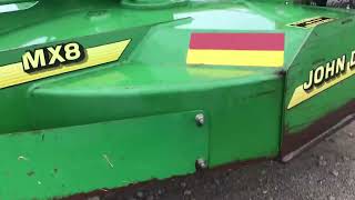 JOHN DEERE MX8 For Sale