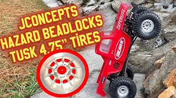 Superlite SV1 with JConcepts Hazard Beadlocks and Tusk Tires