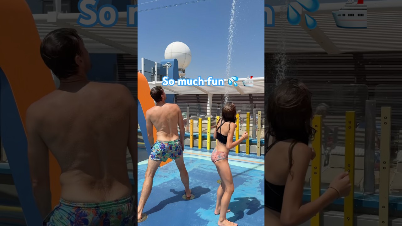 Would You Try This? 💦 #familyvlogs #alissia #cruiselife #norwegianviva