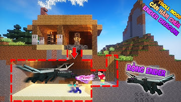 KHI SHIN TROLL NOOB BẰNG CĂN HẦM CHỨA ĐẦY RỒNG ENDER MẠNH NHẤT MINECRAFT !!!