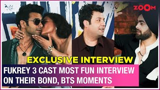 Fukrey 3 cast Richa Chadha, Pukit Samrat, Varun Sharma & Manjot on their bond, fun BTS moments