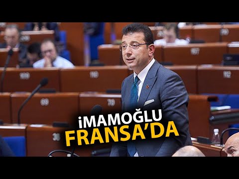 Ekrem İmamoğlu, Fransa'da Avrupa Belediye Başkanları Zirvesi'nde!