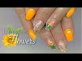 💐 Encapsulated Dried Flowers | Builder Gel Nails Tutorial