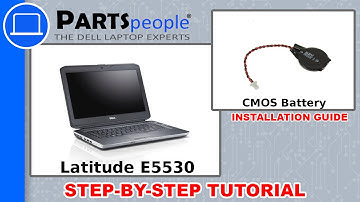 Dell Latitude E5530 (P28G-001) CMOS Battery How-To Video Tutorial
