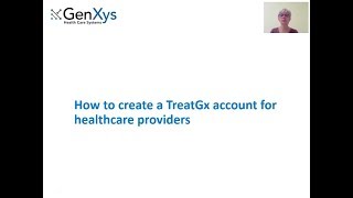 How to create a TreatGx account for healthcare providers