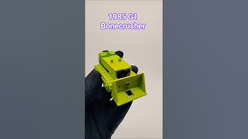 transformers g1 boncrusher part of devastator #g1#consructicons #devastator #bonecrusher  #1985