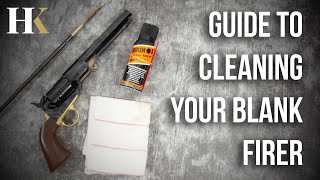 How To Clean Your Blank Firing Revolver