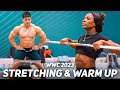 Warm up  stretching exercises compilation  wwc 2023