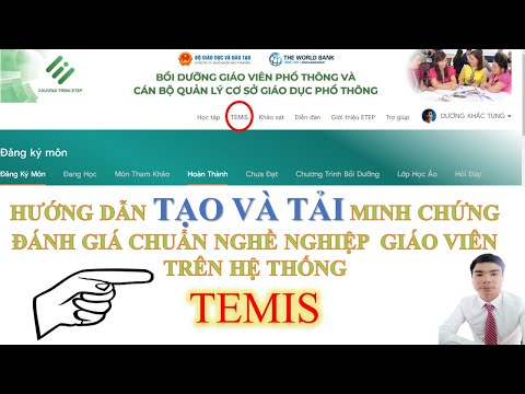 Video Hướng dẫn tạo và scan minh chứng đánh giá chuẩn nghề... - youtube