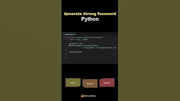 How to Generate Strong Passwords using Python 🔥 | No More 1234!