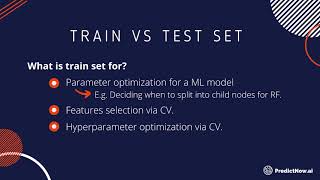 Training and Test Set | Financial Machine Learning Course