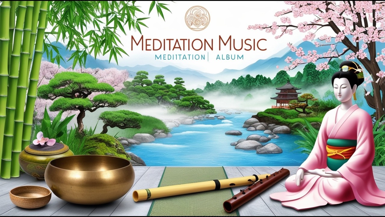 Bamboo Flute Meditation Music | Relaxing and Calming Sounds for Deep ...