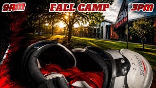 What My Football Fall Camp Is Like….