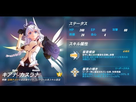 崩壊3rd【どすけべキアナ】好感度4隠し反応