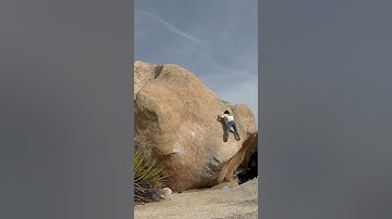 Stem Gem V4 HVCG West Bouldering Joshua Tree
