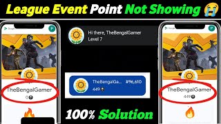 Free Fire League Event Point Not Showing problem 😕| Google Play Point New Event score not showing 