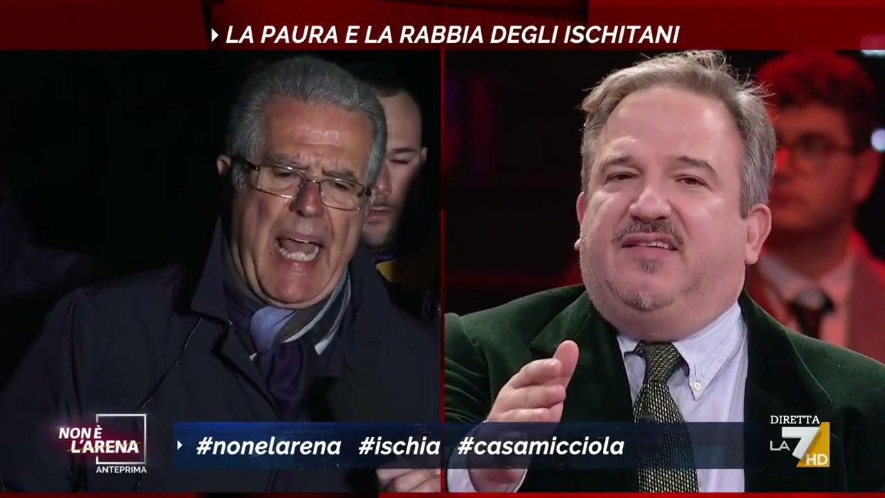 Tragedia Ischia, scontro tra il sindaco e Telese: 