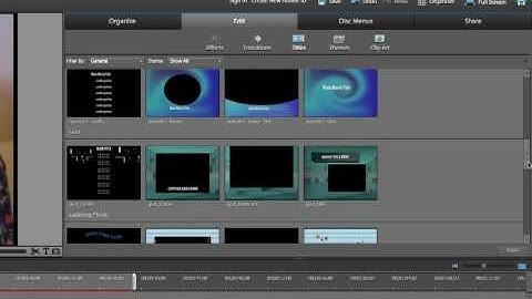 Premiere Elements 9: Adding Titles
