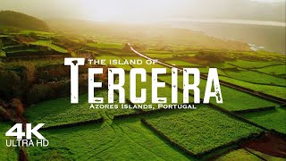 TERCEIRA Island 🇵🇹 Drone Aerial 4K 2024 | Azores Açores Portugal