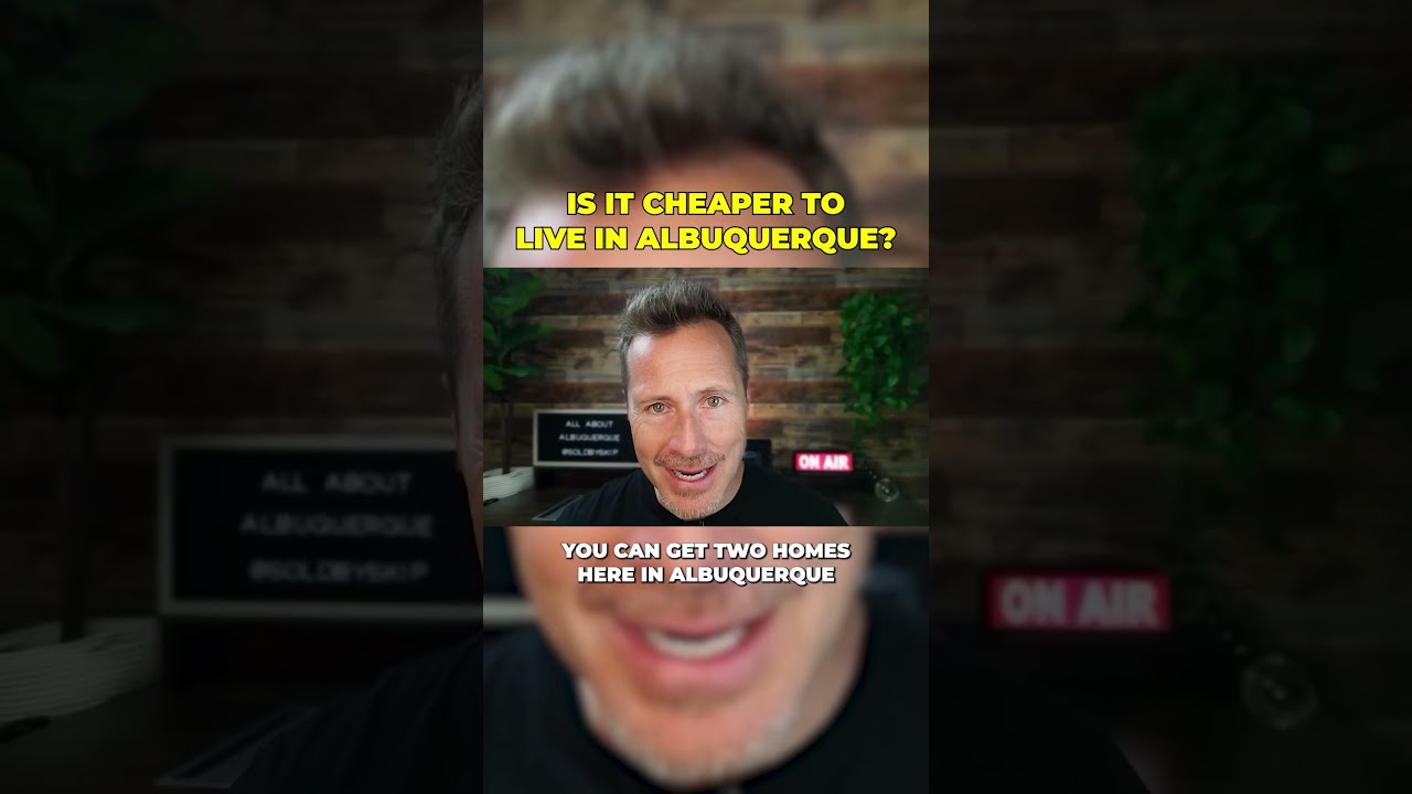 Is it CHEAPER to Live in Albuquerque New Mexico? 