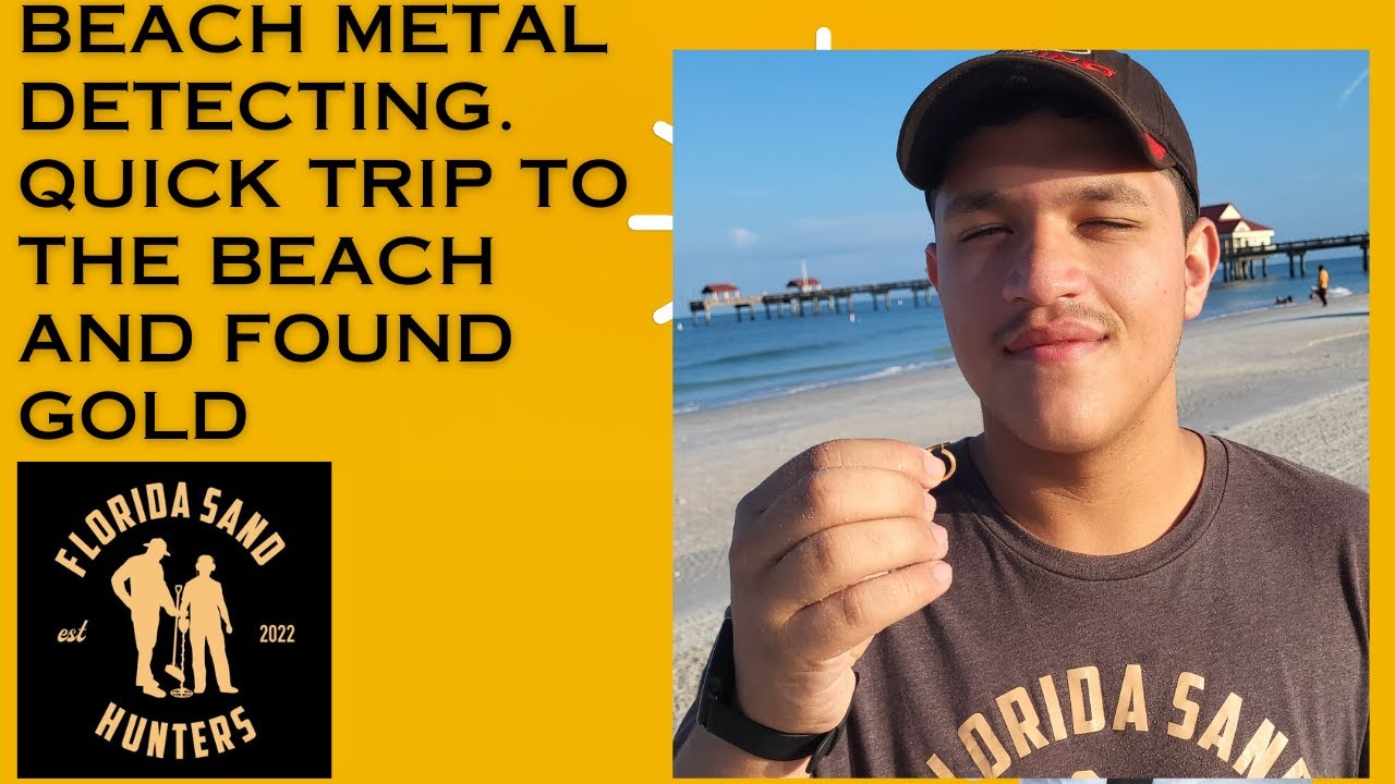 Beach Metal Detecting. James found some Gold and other treasure at