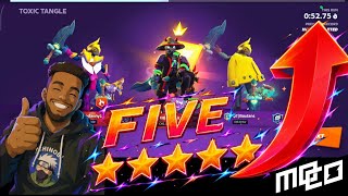 Toxic Tangle VERY HARD Rift 5-Star Speedrun | mo.co (52 Seconds)