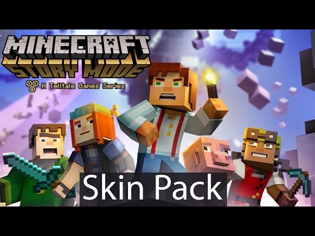 SKINS for FREE: Minecraft STORY MODE Skin Pack - Epic Bundle