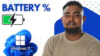 How to Check Laptop Battery Percentage | Windows 11 Tutorial