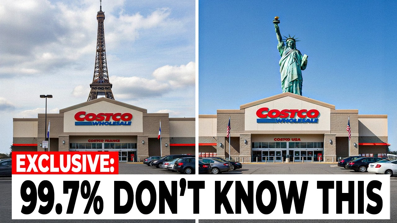 Сравнение магазинов Costco в Париже и Costco в США (посмотрите это видео ПЕРЕД тем, как совершать...