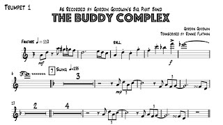 THE BUDDY COMPLEX LEAD TRUMPET PART TRANSCRIPTION. Arr. Gordon Goodwin