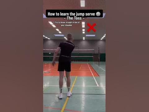 How to practice your toss for your jump serve 🏐 #volleyball - YouTube