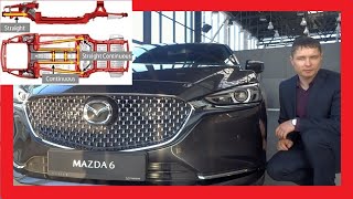 Технический РАЗБОР Mazda 6 2021 от ИНЖЕНЕРА! Самый полный ОБЗОР Mazda 6 2021 от 1,8 млн!Мазда 6 2021