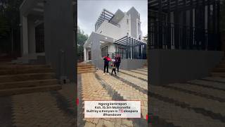 How A Kenyan In Diaspora Built Ksh. 15,500,000 Maisonette In 5 Months #returnee #construction #home