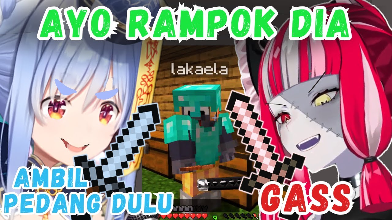 OLLIE-PEKORA Sekongkol Mau Begal Diamon KAELA, Tapi KAELA Adalah Dewa【Hololive | Clip】