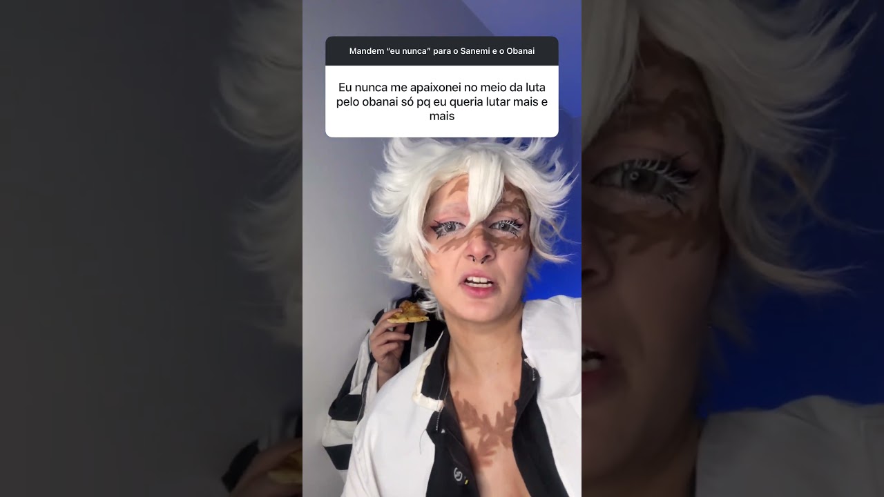 Eu nunca com o Sanemi e o Obanai #kimetsunoyaiba #cosplay #sanemi