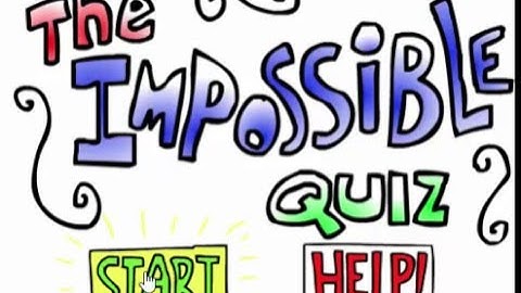The Impossible Quiz Demo