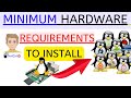 Minimum hardware requirements to install Linux #shorts