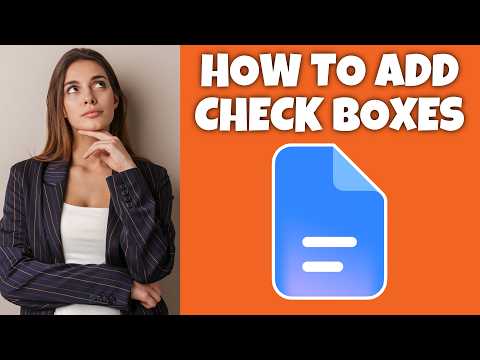 How To Add Check Box In Google Docs | Step By Step Guide - Google Docs Tutorial (Desktop)