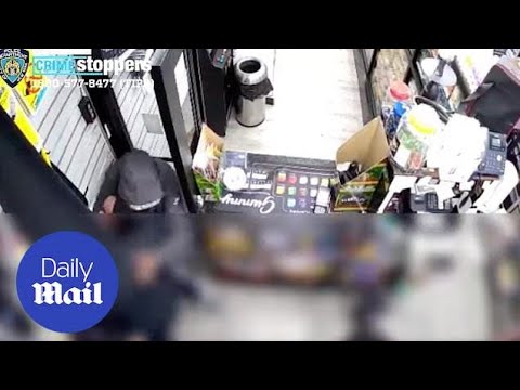 Wannabe thief ends up getting beaten up by shop owners in the Bronx