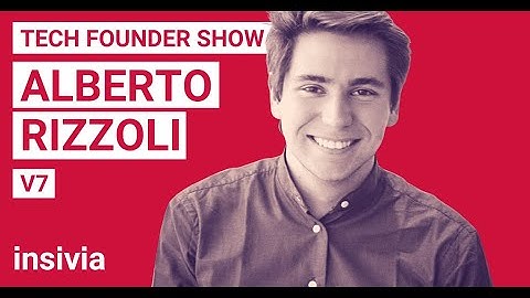 Tech Founder Interview: Alberto Rizzoli @ V7