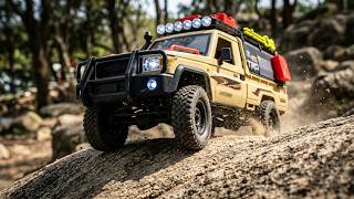 LC79 Landcruiser MN82 1:12 scale RTR 2.4G 4WD Rock Climber Yellow | Episode 8