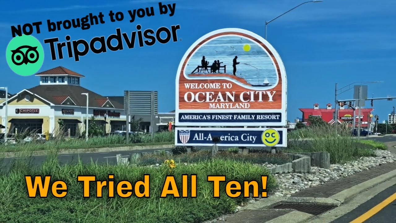TripAdvisor's Top Ten Things to do in Ocean City, Maryland - YouTube