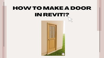 How To Make A Door In Revit! #architecture #revit #interiordesign #tutorial