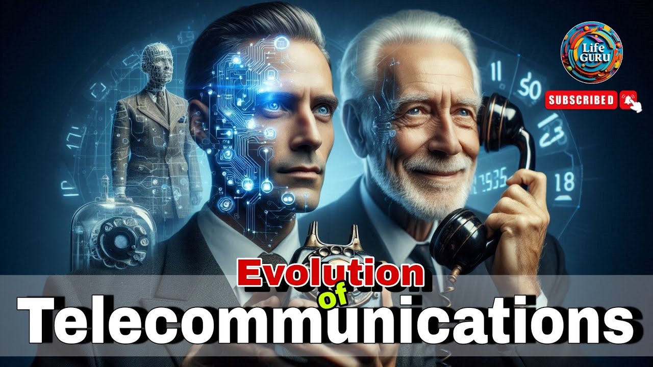 Evolution of Telecommunication, telephone,TV, Mobile, internet,Data, AI ...