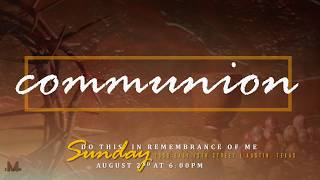 Communion Sunday 08.02.26