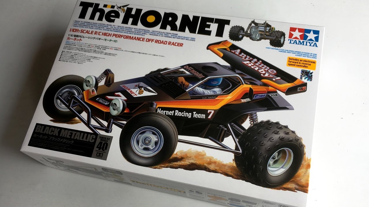 NEW TAMIYA 1/10 THE HORNET RC OFFROAD BUGGY KIT w TBLE-02S ESC 2WD 58336