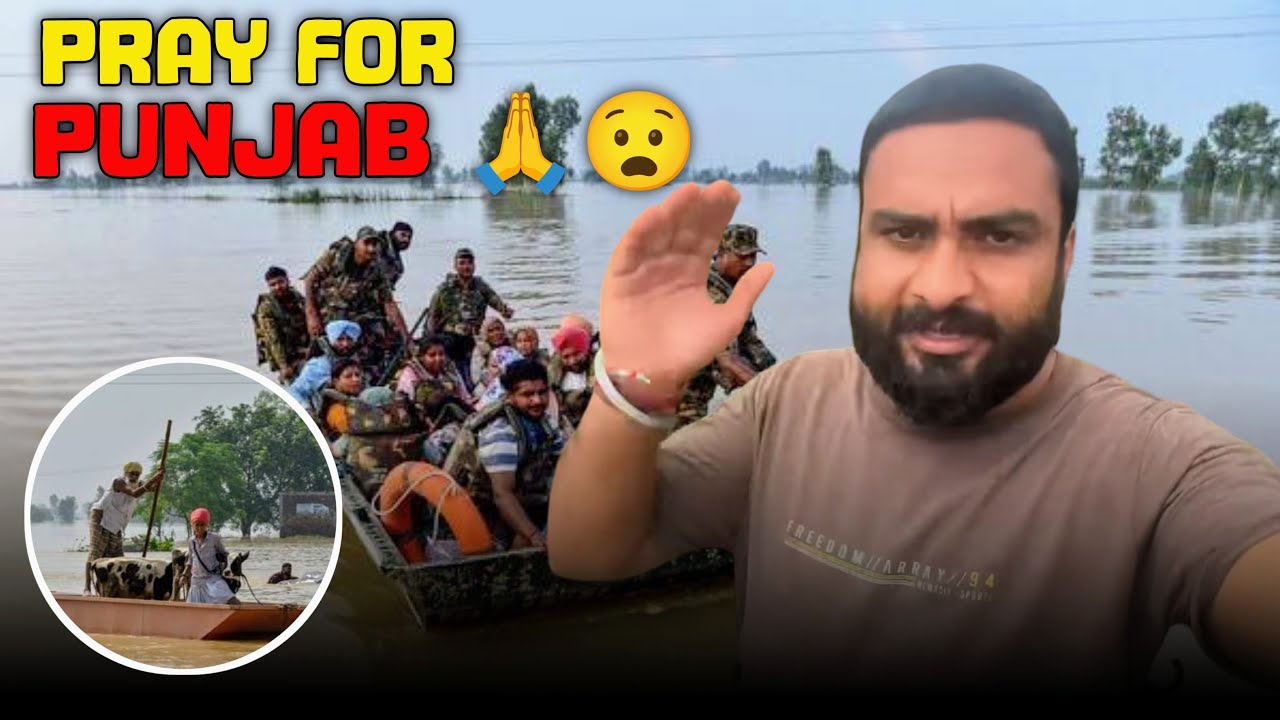 Pray for Punjab 🙏🙏🌧️🌩️ !! 