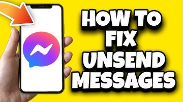 How To Fix Unsend Message On Messenger Not Working (Fast)