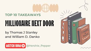 Cracking the Millionaire Code: Secrets from 'The Millionaire Next Door #millionaire #booksummary